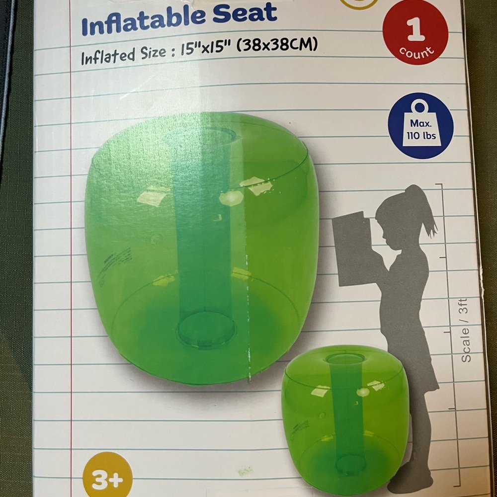 Green Inflatable Chair